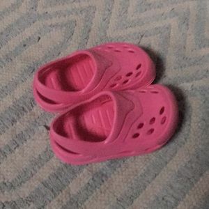 Pink water shoes